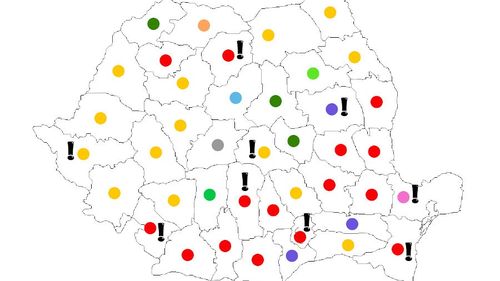 HARTA politică a municipiilor reședință de județ / Unde se duc cele mai strânse bătălii pentru funcția de primar/ Cine controlează acum politic marile orașe