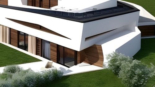 Cum arată casele viitorului în Sibiu, văzute de inteligența artificială / IA e tot mai prezentă în arhitectură și design interior / ”Lunile ce vor urma cred că pot fi de cotitură pentru multe birouri de design și arhitectură”