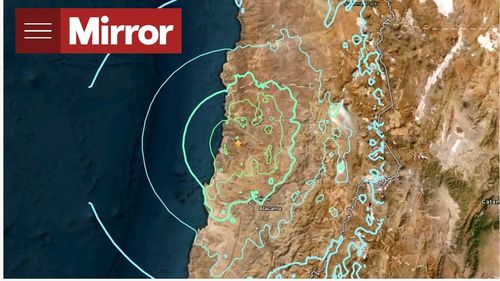 Seism cu magnitudinea 6,4 în nordul statului Chile: Mii de locuinţe fără curent electric
