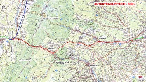 Autostrada Sibiu-Pitești. Începe oficial construcția lotului 1, cu o lungime de 13 kilometri, la 11 luni de la semnarea contractului