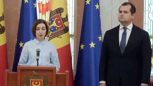VIDEO Maia Sandu îl desemnează prim-ministru pe Vasile Tofan, propus de Partidul Acţiune şi Solidaritate