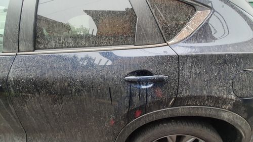 FOTO Praf saharian în Capitală: Bucureștenii și-au găsit mașinile acoperite de un strat roșiatic