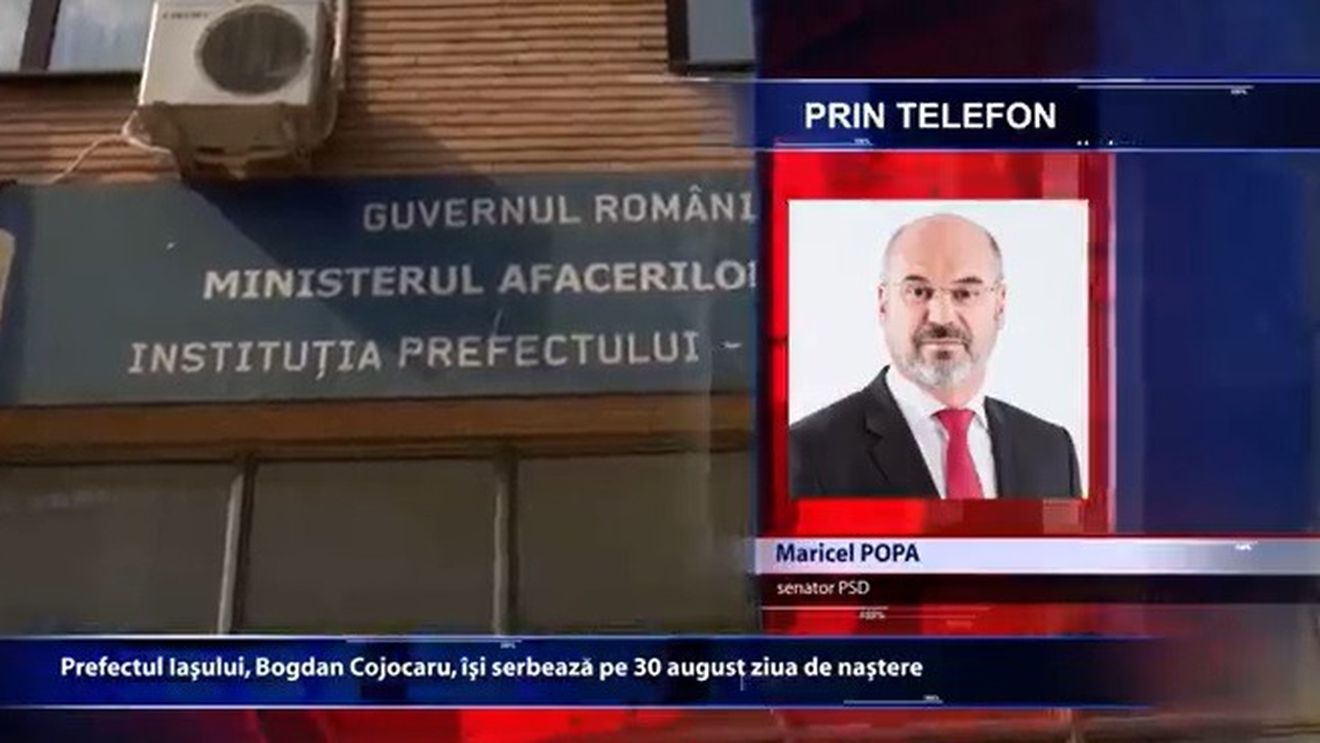 VIDEO Maricel Popa, șeful PSD Iași, spune la o televiziune locală cum ”i-a făcut cadou” lui Bogdan Cojocaru funcțiile de prefect și ministru al Comunicațiilor, la 34 de ani/ Cojocaru a fost și deputat, și consilierul lui Sorin Grindeanu la ANCOM