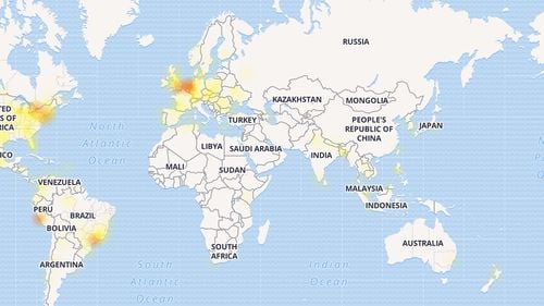 Platforma Facebook nu funcționează în mai multe țări, inclusiv România