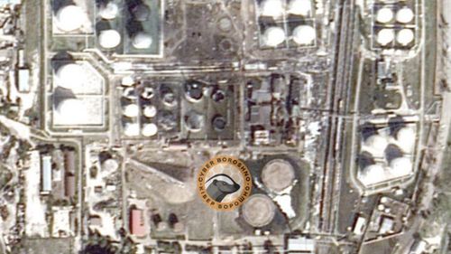 Depozitul de petrol din Feodosia, în Crimeea, a fost distrus aproape complet