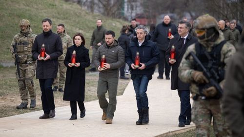 VIDEO „Nu vom ierta niciodată”. Zelenski, la un an de la descoperirea masacrului de la Bucea: „Îi vom aduce pe toți criminalii ruși în fața justiției. Vom pedepsi fiecare făptaș”