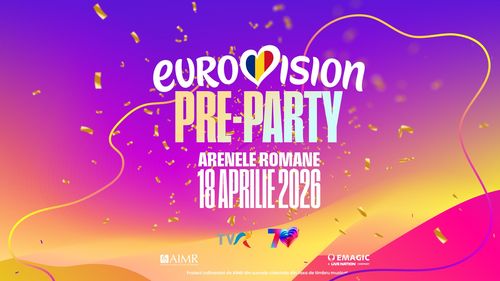 EUROVISION PRE-PARTY București 2026 Program, artiști și regulament de acces Arenele Romane din București, 18 aprilie 2026 (Parteneriat)