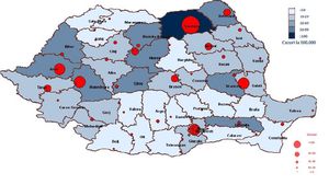 GRAFICE Unul din șapte cazuri de coronavirus din România este în rândul personalului medical / Trei sferturi din decese au fost la persoane de peste 60 de ani, iar peste 60% erau bărbați