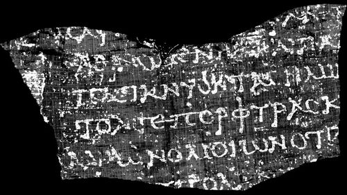 Manuscrise îngropate de erupția vulcanului Vezuviu, descifrate după 2.000 de ani, cu ajutorul AI