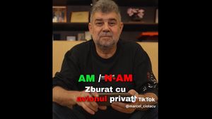 VIDEO Ciolacu recunoaște că a zburat cu avion privat, într-un nou filmuleț postat în campania sa de promovare pe TikTok / Liderul PSD răspunde afirmativ sau negativ la diverse întrebări într-un fel de joc al adevărului 
