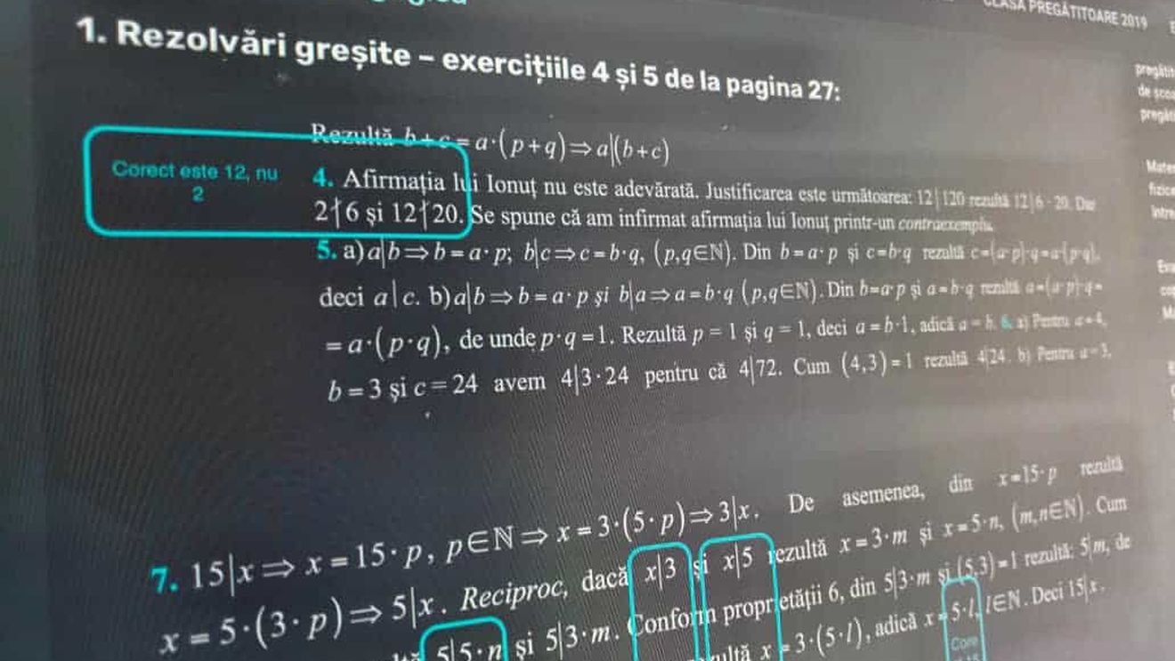 EXCLUSIV Greșelile din manualul de Matematică de clasa a VI-a scos de Editura unică: exerciții incomplete, probleme eronate