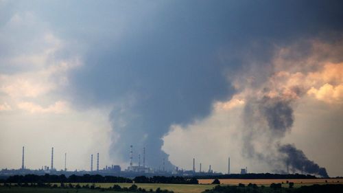 Continuă evacuarea civililor din orașul ucrainean Sloviansk, pe fondul bombardamentelor intense și a înaintării trupelor ruse