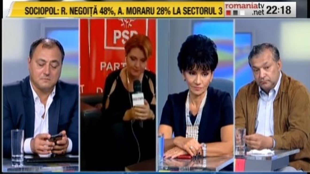 EXIT POLL prezentat de România TV: Nicușor Dan 45%, Gabriela Firea 44%
