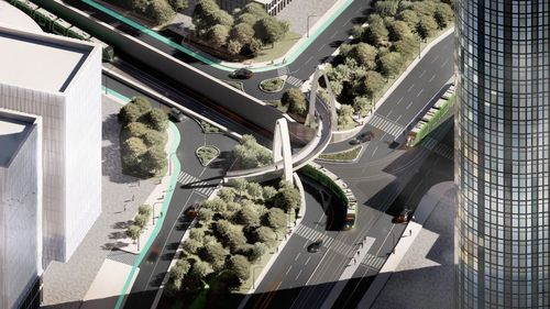 FOTO: Au fost scoase la licitație lucrările de supralărgire și modernizare a Bulevardului Dimitrie Pompeiu din București, un contract de peste 256 de milioane de lei, anunță Ciprian Ciucu