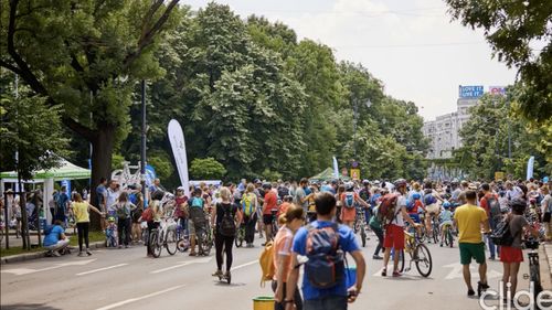 Centura ocolitoare a Mizilului, testată de peste 300 de biciclişti înaintea deschiderii oficiale a traficului rutier