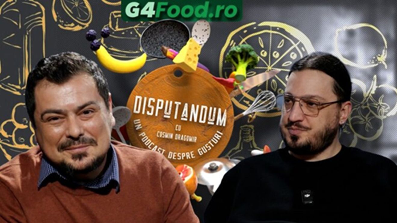 VIDEO | „DISPUTANDUM, un podcast despre gusturi cu Cosmin Dragomir” (Episodul 2) | Chef Mihai Toader: „Bonul mediu a scăzut cu 15%. Nu e o perioadă de profit, ci de continuitate”
