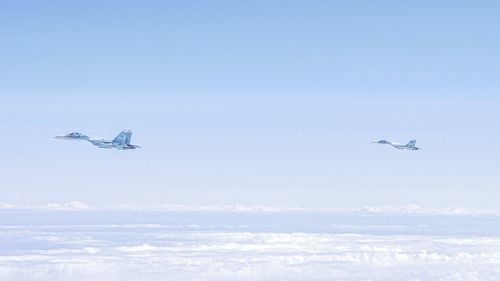 Trei avioane rusești au fost interceptate deasupra Mării Baltice