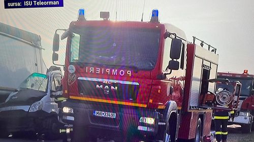 SURSE Răsturnare de situație în cazul șicanării din trafic de la Teleorman: șoferii de TIR vin cu altă variantă și spun că ei ar fi vrut să îl ajute pe conducătorul autoutilitarei