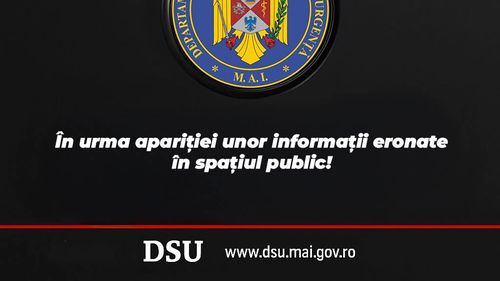 DSU dezminte acuzațiile lui George Simion că nu s-au emis mesaje Ro-Alert la inundațiile din Moldova: Au fost emise 8 în Suceava și 3 în Neamț / ”Afirmațiile vehiculate public pot afecta în mod grav încrederea cetățenilor în sistemele de alertare”