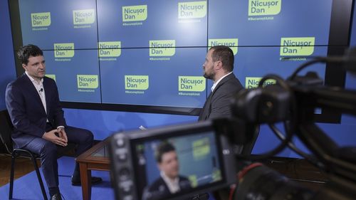 VIDEO INTERVIU Cum vede candidatul dreptei dezvoltarea Bucureștiului? Nicușor Dan: Nu m-am legat cu lanțuri / Orașul are nevoie de dezvoltare/ La numărul de metri pătrați de birouri clasa A suntem la jumătate față de Praga