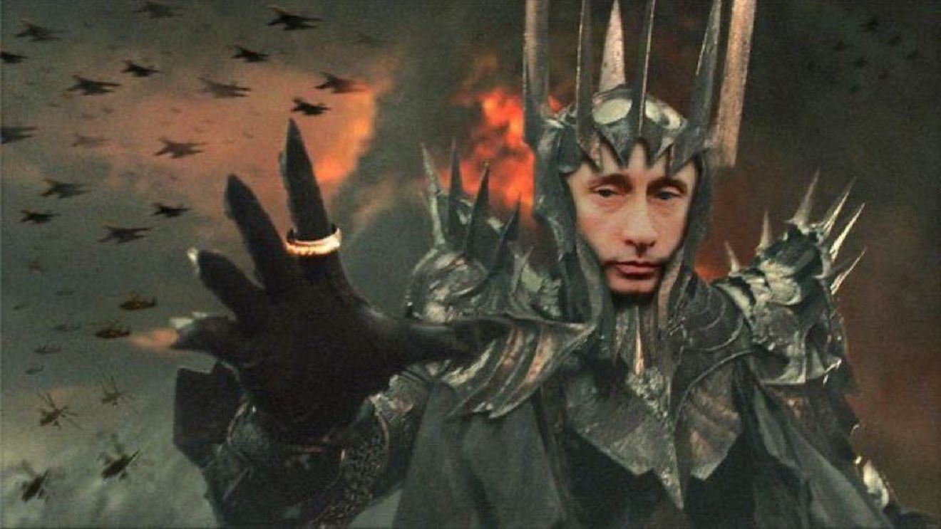 FOTO Putin, comparat cu Sauron, după ce a dăruit opt inele de aur unor lideri din fosta URSS / Internetul abundă de imagini care fac analogii cu momente din ”Stăpânul Inelelor”