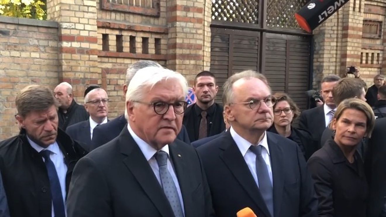 Președintele Germaniei cere protejarea evreilor după atentatul de la Hale: O zi de rușine și oprobiu