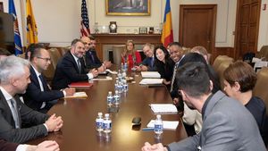 Coordonatorul naţional al României în domeniul proprietăţii intelectuale, întâlnire cu oficiali americani într-o vizită de studiu organizată de Departamentul de Stat şi Departamentul de Justiţie al SUA