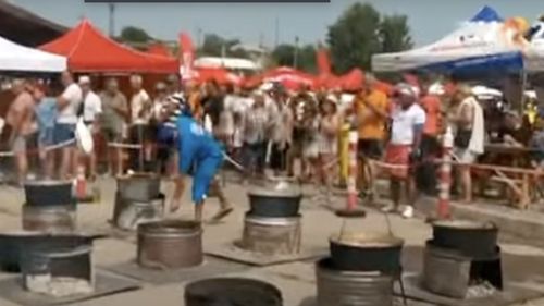 VIDEO Festivalul borșului lipovenesc, la Jurilovca: Mii de vizitatori în Deltă, atât din țară, cât și din străinătate
