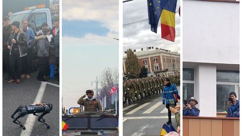 Cum a arătat parada militară de 1 Decembrie în țară: dezamăgire în Pitești, sisteme HIMARS la Buzău și câini-roboți la Sibiu