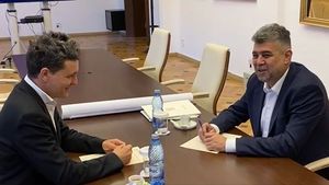 Nicuşor Dan spune că va avea discuții și cu George Simion, Marcel Ciolacu și Mircea Geoană despre cele 20 de puncte pentru prezidenţiabili / Întrebat cu cine votează: Opțiunea e destul de bine conturată, peste 90%