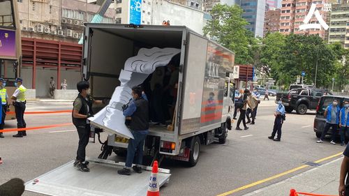 Poliția din Hong Kong a efectuat raiduri la muzeul masacrului din Tiananmen