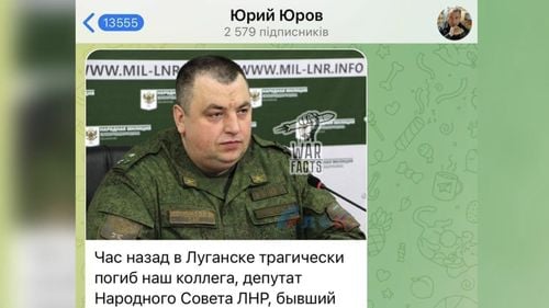 Fostul șef al "Miliției Populare" din Lugansk a fost ucis după ce mașina în care se afla a explodat