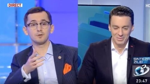 VIDEO Momentul în care tânărul liberal Pavel Popescu a amuțit Antena 3: ”Mai știu un partid înființat de un securist, Dan Voiculescu”