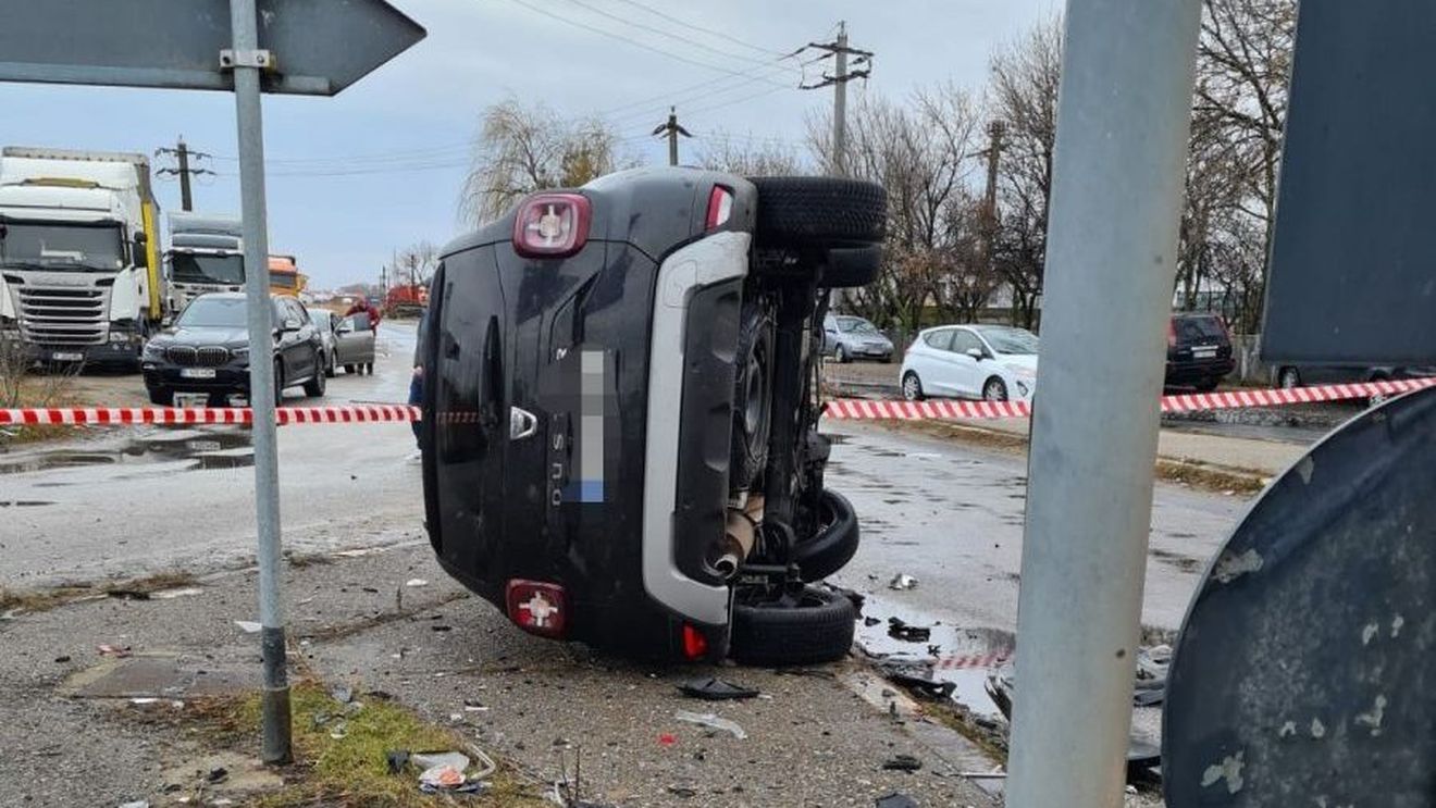 Centrul Infotrafic: accident cu 4 autovehicule în județul Cluj