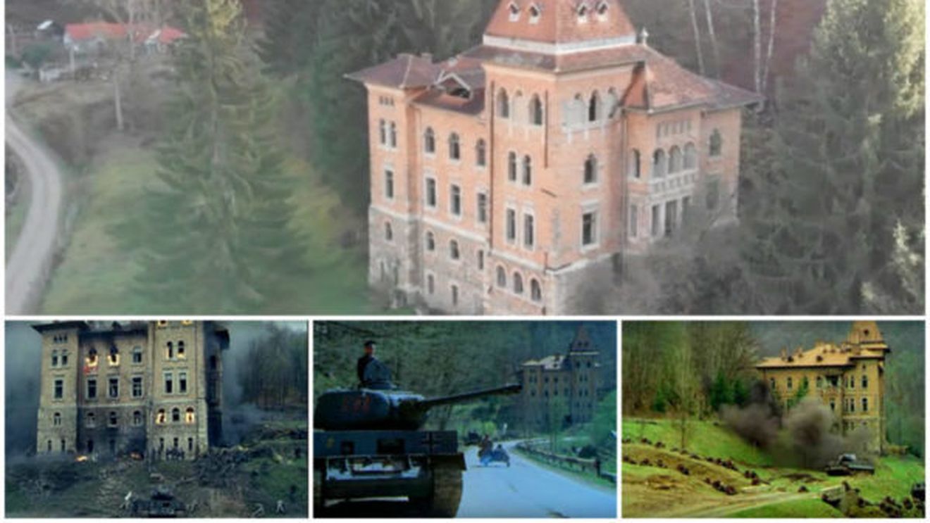 Povestea castelului din Apuseni distrus de Sergiu Nicolaescu la turnarea unui film de război. Prețul la care a fost scos la licitație în 2019