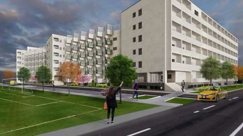 Timișoara: Cel mai mare cămin studențesc din țară, evaluat la 138 de milioane de lei / Imobilul va avea şapte niveluri, o suprafaţă construită de 4.128 mp şi o capacitate de peste 930 de locuri în camere de două persoane