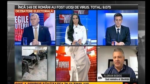 Discuții aprinse între candidatul PNL Florin Roman și candidatul PSD Florian Bodog, în direct la Realitatea PLUS. Cei doi s-au trimis reciproc în fața instanței