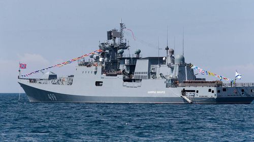 Flota rusă de la Marea Neagră susţine că a doborât o dronă în largul coastelor portului Sevastopol din Crimeea