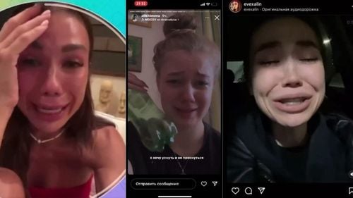 VIDEO Rusoaice plâng în hohote că „le-a murit” contul de Instagram și că McDonald’s și alte branduri occidentale se retrag din Rusia