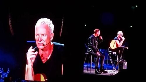 Sting, discurs în timpul unui concert la Varșovia despre amenințările la adresa democrației, în lume