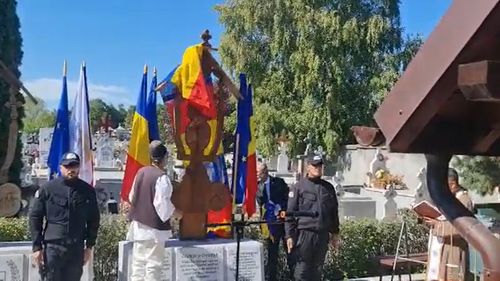 Monument dedicat „eroilor” fostei Securități, dezvelit la Pitești, orașul odiosului experiment de „reeducare” prin tortură a deținuților politici