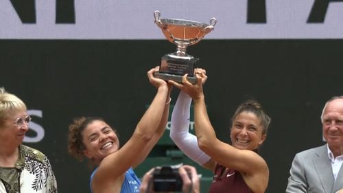 Jasmine Paolini și Sara Errani, campioane la dublu la Roland-Garros