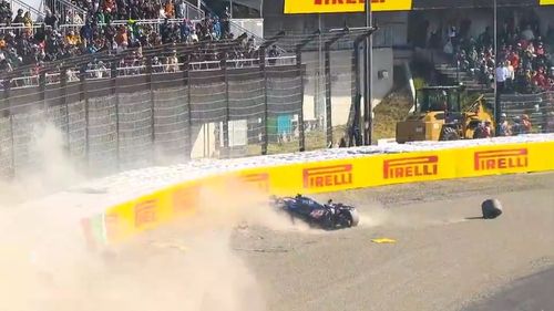 VIDEO Jack Doohan a distrus monopostul Alpine în antrenamentele de la Suzuka
