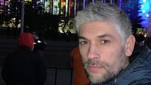 Proprietarul mașinii M..E PSD, la miting în Piața Victoriei