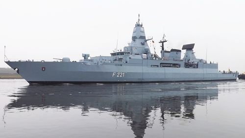Fregata germană Hessen, aflată în Marea Roșie, a atacat o dronă aliată, aparent americană / Nava nu a reușit să doboare vehiculul aerian, din două încercări