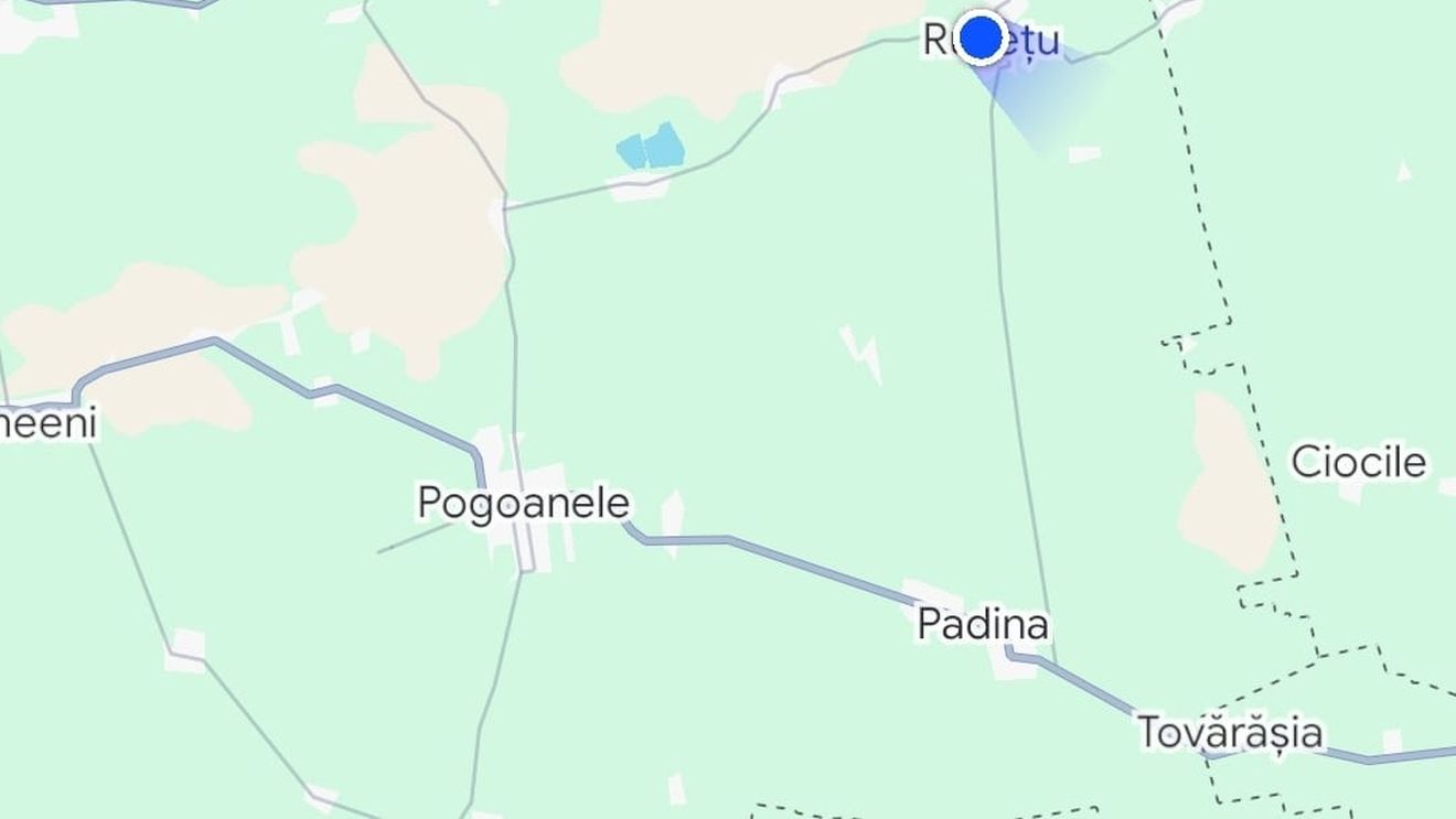 HARTĂ | Dronă la 87 km de București: Padina, localitatea unde a fost doborâtă drona de un pilot F-16, este la doar câțiva zeci de kilometri de Slobozia, Urziceni și Buzău