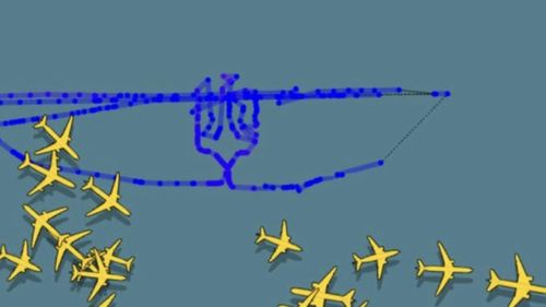 Avioane de luptă franceze Mirage 2000 desenează emblema națională a Ucrainei deasupra Mării Negre
