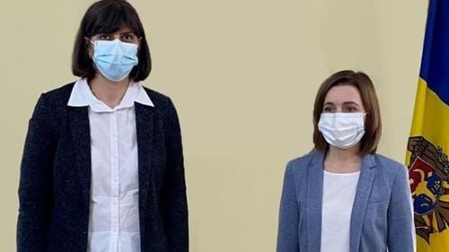 Maia Sandu s-a întâlnit la Bruxelles cu Laura Codruța Kovesi. Republica Moldova vrea să colaboreze cu Parchetul European pentru combaterea contrabandei și spălării banilor