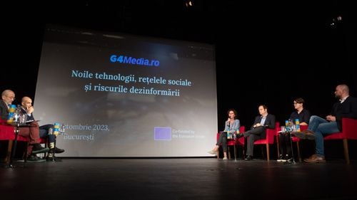 LIVE VIDEO Conferință G4Media/ Noile tehnologii, rețelele sociale și riscurile dezinformării