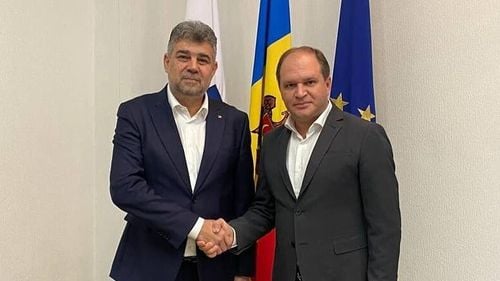 Ion Ceban, primarul pro-rus al Chișinăului, s-a întâlnit cu premierul Marcel Ciolacu la București